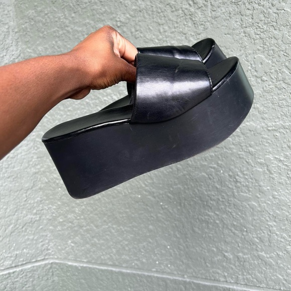 🖤Chunky Platform Mule sandals - Picture 3 of 8